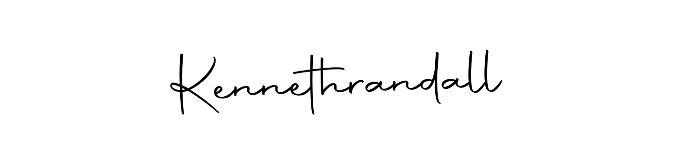 Create a beautiful signature design for name Kennethrandall. With this signature (Autography-DOLnW) fonts, you can make a handwritten signature for free. Kennethrandall signature style 10 images and pictures png