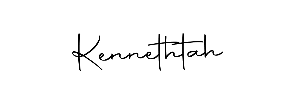 You can use this online signature creator to create a handwritten signature for the name Kennethtah. This is the best online autograph maker. Kennethtah signature style 10 images and pictures png