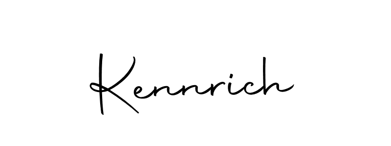 Make a beautiful signature design for name Kennrich. Use this online signature maker to create a handwritten signature for free. Kennrich signature style 10 images and pictures png