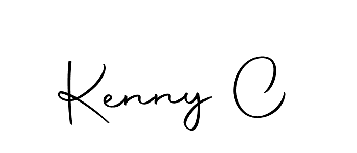 Design your own signature with our free online signature maker. With this signature software, you can create a handwritten (Autography-DOLnW) signature for name Kenny C. Kenny C signature style 10 images and pictures png