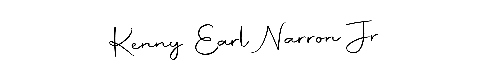 How to make Kenny Earl Narron Jr signature? Autography-DOLnW is a professional autograph style. Create handwritten signature for Kenny Earl Narron Jr name. Kenny Earl Narron Jr signature style 10 images and pictures png