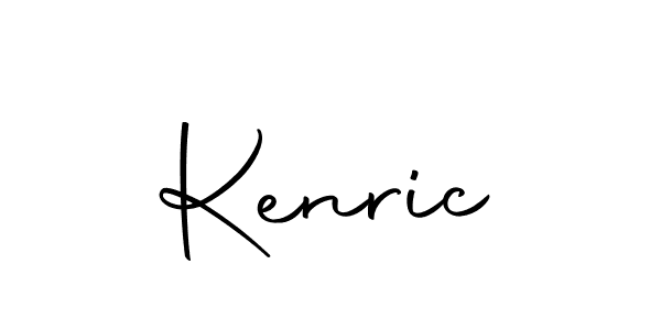 The best way (Autography-DOLnW) to make a short signature is to pick only two or three words in your name. The name Kenric include a total of six letters. For converting this name. Kenric signature style 10 images and pictures png