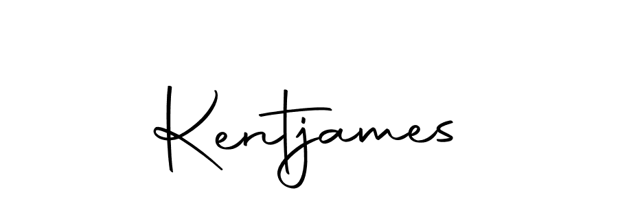 Design your own signature with our free online signature maker. With this signature software, you can create a handwritten (Autography-DOLnW) signature for name Kentjames. Kentjames signature style 10 images and pictures png