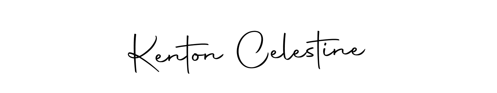 The best way (Autography-DOLnW) to make a short signature is to pick only two or three words in your name. The name Kenton Celestine include a total of six letters. For converting this name. Kenton Celestine signature style 10 images and pictures png
