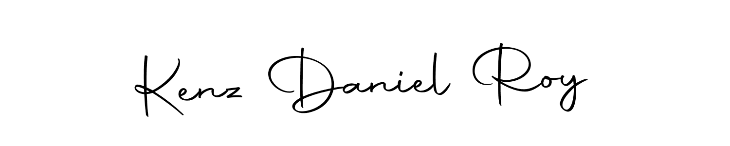 Design your own signature with our free online signature maker. With this signature software, you can create a handwritten (Autography-DOLnW) signature for name Kenz Daniel Roy. Kenz Daniel Roy signature style 10 images and pictures png