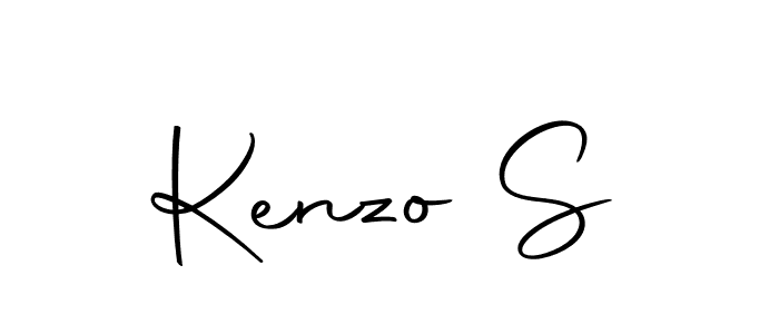 Create a beautiful signature design for name Kenzo S. With this signature (Autography-DOLnW) fonts, you can make a handwritten signature for free. Kenzo S signature style 10 images and pictures png