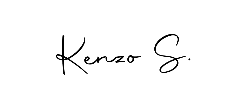 Make a beautiful signature design for name Kenzo S.. Use this online signature maker to create a handwritten signature for free. Kenzo S. signature style 10 images and pictures png