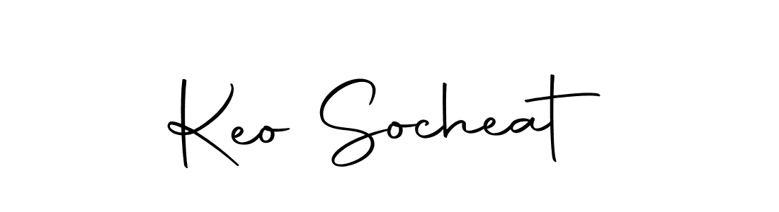 Create a beautiful signature design for name Keo Socheat. With this signature (Autography-DOLnW) fonts, you can make a handwritten signature for free. Keo Socheat signature style 10 images and pictures png