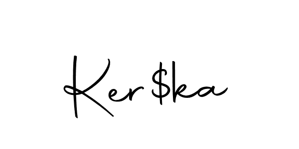 The best way (Autography-DOLnW) to make a short signature is to pick only two or three words in your name. The name Ker$ka include a total of six letters. For converting this name. Ker$ka signature style 10 images and pictures png