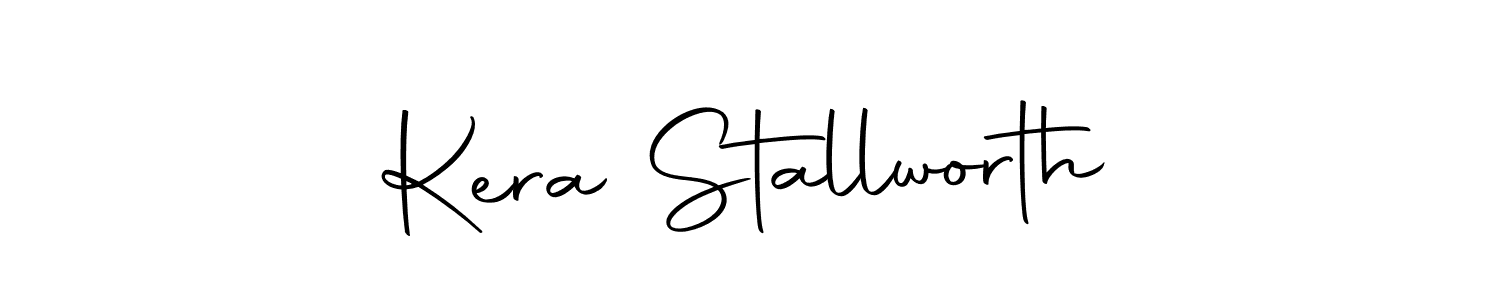 The best way (Autography-DOLnW) to make a short signature is to pick only two or three words in your name. The name Kera Stallworth include a total of six letters. For converting this name. Kera Stallworth signature style 10 images and pictures png