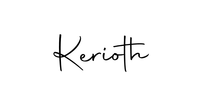 Also we have Kerioth name is the best signature style. Create professional handwritten signature collection using Autography-DOLnW autograph style. Kerioth signature style 10 images and pictures png