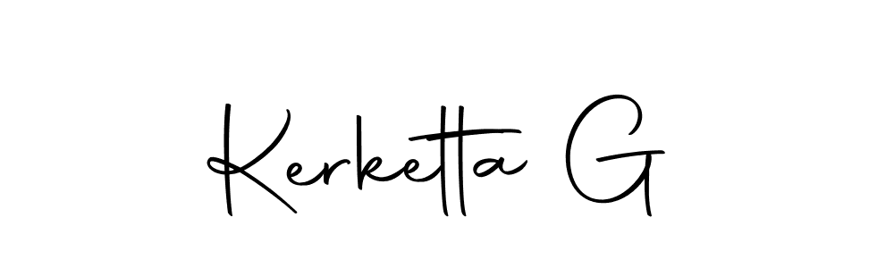 Also we have Kerketta G name is the best signature style. Create professional handwritten signature collection using Autography-DOLnW autograph style. Kerketta G signature style 10 images and pictures png