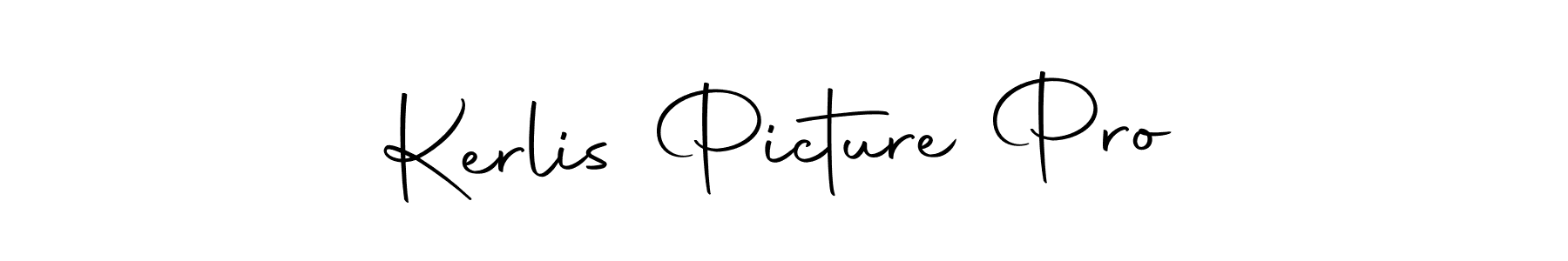 Use a signature maker to create a handwritten signature online. With this signature software, you can design (Autography-DOLnW) your own signature for name Kerlis Picture Pro. Kerlis Picture Pro signature style 10 images and pictures png