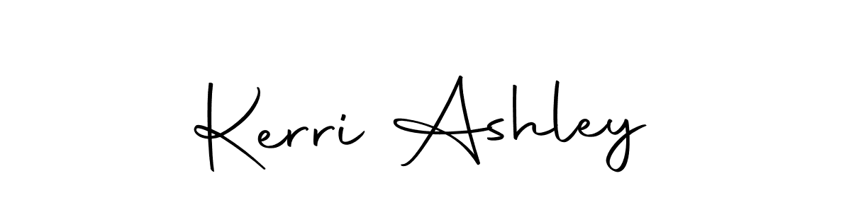 Design your own signature with our free online signature maker. With this signature software, you can create a handwritten (Autography-DOLnW) signature for name Kerri Ashley. Kerri Ashley signature style 10 images and pictures png
