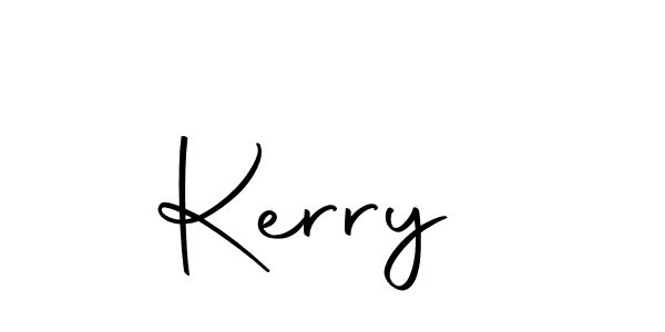 Make a short Kerry  signature style. Manage your documents anywhere anytime using Autography-DOLnW. Create and add eSignatures, submit forms, share and send files easily. Kerry  signature style 10 images and pictures png