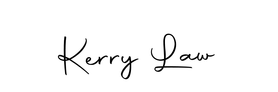 The best way (Autography-DOLnW) to make a short signature is to pick only two or three words in your name. The name Kerry Law include a total of six letters. For converting this name. Kerry Law signature style 10 images and pictures png