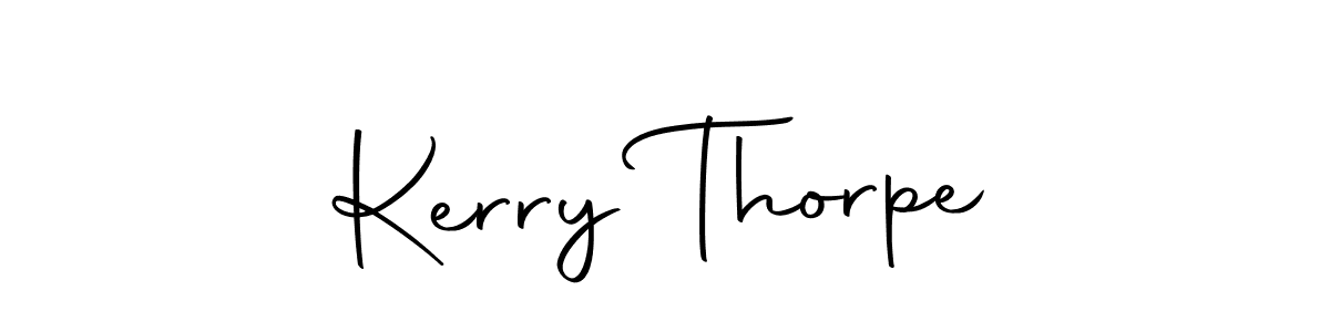 Use a signature maker to create a handwritten signature online. With this signature software, you can design (Autography-DOLnW) your own signature for name Kerry Thorpe. Kerry Thorpe signature style 10 images and pictures png