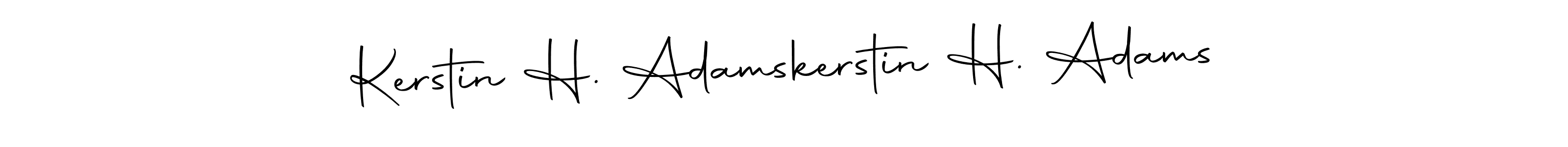 Kerstin H. Adamskerstin H. Adams stylish signature style. Best Handwritten Sign (Autography-DOLnW) for my name. Handwritten Signature Collection Ideas for my name Kerstin H. Adamskerstin H. Adams. Kerstin H. Adamskerstin H. Adams signature style 10 images and pictures png