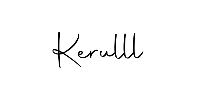 You can use this online signature creator to create a handwritten signature for the name Kerulll. This is the best online autograph maker. Kerulll signature style 10 images and pictures png