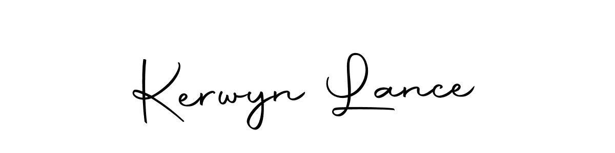 Also we have Kerwyn Lance name is the best signature style. Create professional handwritten signature collection using Autography-DOLnW autograph style. Kerwyn Lance signature style 10 images and pictures png