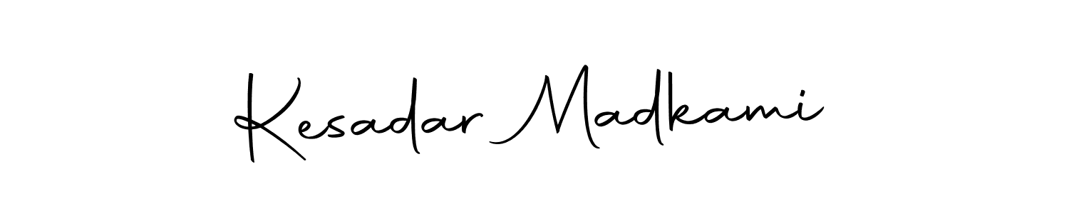 How to make Kesadar Madkami name signature. Use Autography-DOLnW style for creating short signs online. This is the latest handwritten sign. Kesadar Madkami signature style 10 images and pictures png