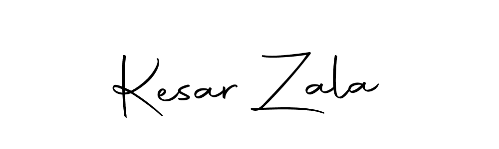 Kesar Zala stylish signature style. Best Handwritten Sign (Autography-DOLnW) for my name. Handwritten Signature Collection Ideas for my name Kesar Zala. Kesar Zala signature style 10 images and pictures png