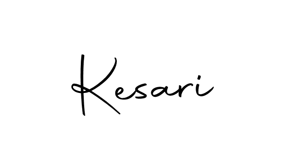 Use a signature maker to create a handwritten signature online. With this signature software, you can design (Autography-DOLnW) your own signature for name Kesari. Kesari signature style 10 images and pictures png