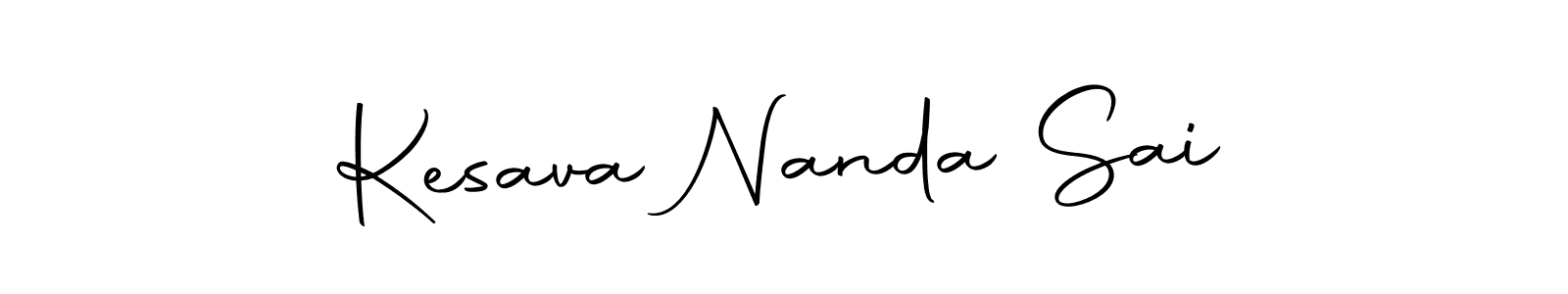 The best way (Autography-DOLnW) to make a short signature is to pick only two or three words in your name. The name Kesava Nanda Sai include a total of six letters. For converting this name. Kesava Nanda Sai signature style 10 images and pictures png