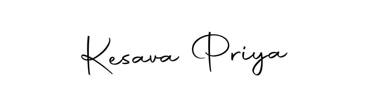 Design your own signature with our free online signature maker. With this signature software, you can create a handwritten (Autography-DOLnW) signature for name Kesava Priya. Kesava Priya signature style 10 images and pictures png