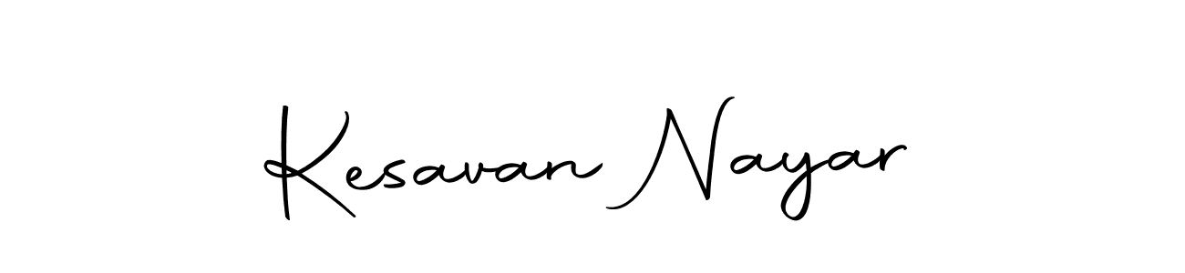 How to make Kesavan Nayar name signature. Use Autography-DOLnW style for creating short signs online. This is the latest handwritten sign. Kesavan Nayar signature style 10 images and pictures png