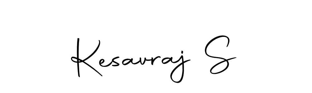 Make a beautiful signature design for name Kesavraj S. With this signature (Autography-DOLnW) style, you can create a handwritten signature for free. Kesavraj S signature style 10 images and pictures png