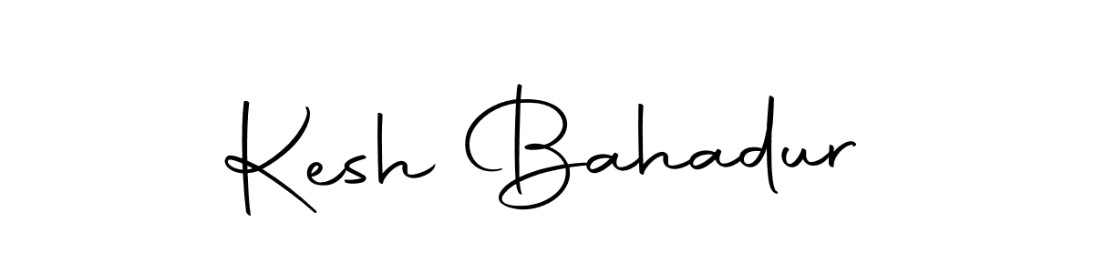 Create a beautiful signature design for name Kesh Bahadur. With this signature (Autography-DOLnW) fonts, you can make a handwritten signature for free. Kesh Bahadur signature style 10 images and pictures png