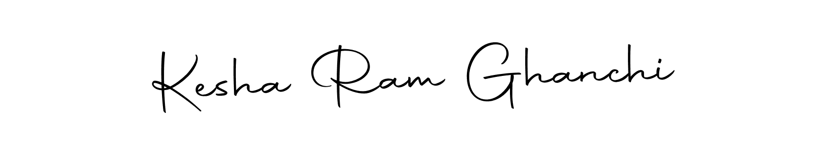 Kesha Ram Ghanchi stylish signature style. Best Handwritten Sign (Autography-DOLnW) for my name. Handwritten Signature Collection Ideas for my name Kesha Ram Ghanchi. Kesha Ram Ghanchi signature style 10 images and pictures png
