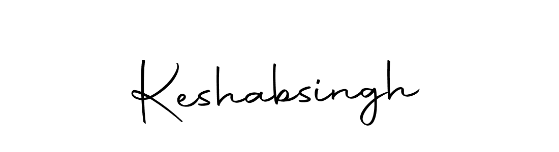 Create a beautiful signature design for name Keshabsingh. With this signature (Autography-DOLnW) fonts, you can make a handwritten signature for free. Keshabsingh signature style 10 images and pictures png