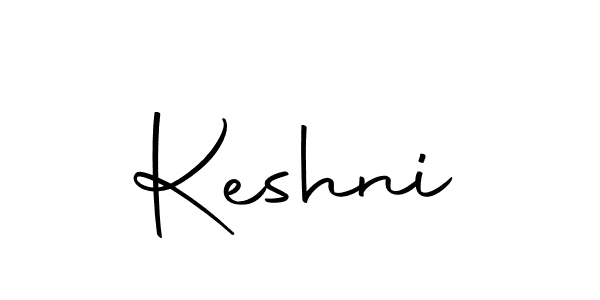 Use a signature maker to create a handwritten signature online. With this signature software, you can design (Autography-DOLnW) your own signature for name Keshni. Keshni signature style 10 images and pictures png