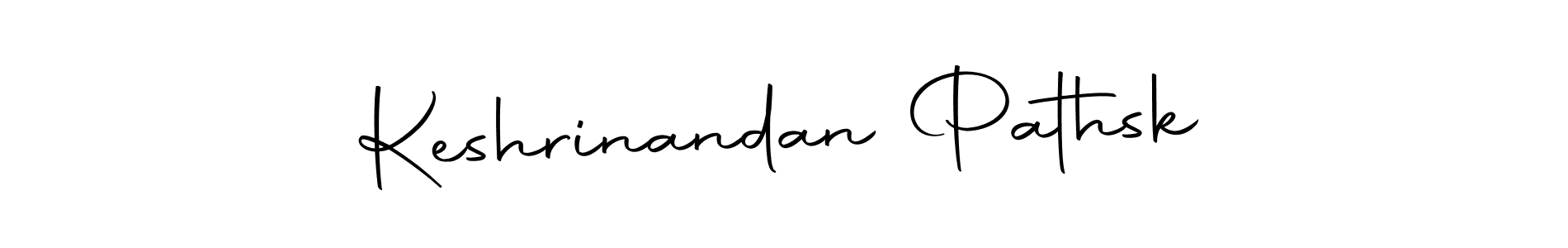 Autography-DOLnW is a professional signature style that is perfect for those who want to add a touch of class to their signature. It is also a great choice for those who want to make their signature more unique. Get Keshrinandan Pathsk name to fancy signature for free. Keshrinandan Pathsk signature style 10 images and pictures png