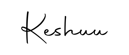 Style your name Keshuu with confidence using Autography-DOLnW signature design. Simple, elegant, and ready for immediate document use. Keshuu signature style 10 images and pictures png