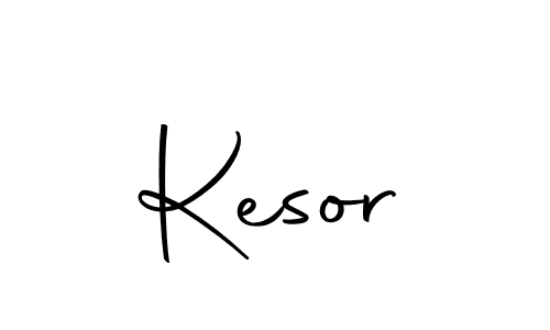How to make Kesor signature? Autography-DOLnW is a professional autograph style. Create handwritten signature for Kesor name. Kesor signature style 10 images and pictures png