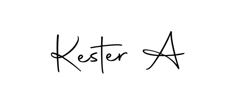 The best way (Autography-DOLnW) to make a short signature is to pick only two or three words in your name. The name Kester A include a total of six letters. For converting this name. Kester A signature style 10 images and pictures png