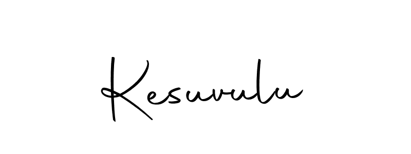 You should practise on your own different ways (Autography-DOLnW) to write your name (Kesuvulu) in signature. don't let someone else do it for you. Kesuvulu signature style 10 images and pictures png
