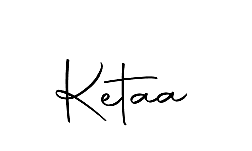 Make a beautiful signature design for name Ketaa. With this signature (Autography-DOLnW) style, you can create a handwritten signature for free. Ketaa signature style 10 images and pictures png