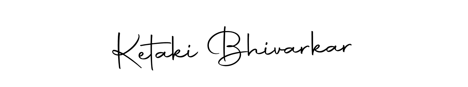 Make a beautiful signature design for name Ketaki Bhivarkar. With this signature (Autography-DOLnW) style, you can create a handwritten signature for free. Ketaki Bhivarkar signature style 10 images and pictures png