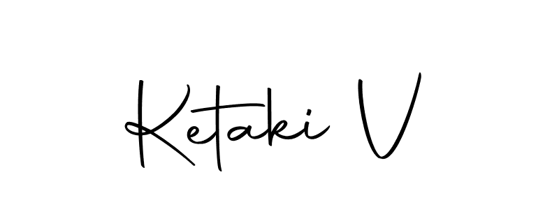You should practise on your own different ways (Autography-DOLnW) to write your name (Ketaki V) in signature. don't let someone else do it for you. Ketaki V signature style 10 images and pictures png