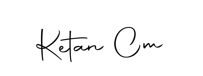 Also we have Ketan Cm name is the best signature style. Create professional handwritten signature collection using Autography-DOLnW autograph style. Ketan Cm signature style 10 images and pictures png