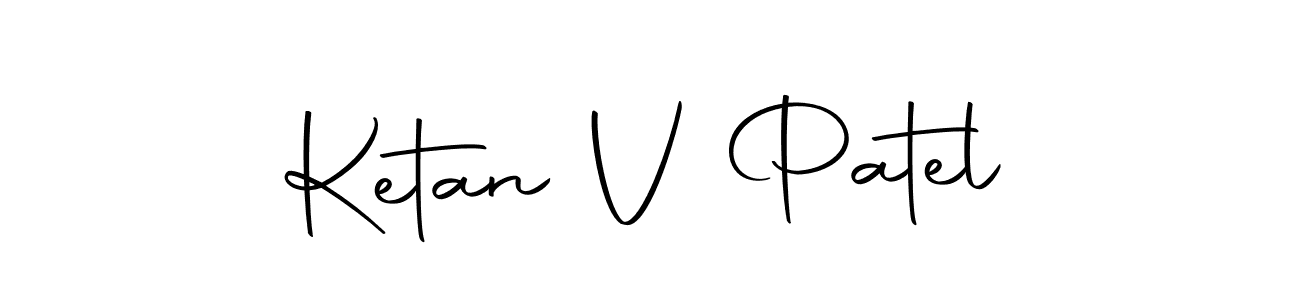 The best way (Autography-DOLnW) to make a short signature is to pick only two or three words in your name. The name Ketan V Patel include a total of six letters. For converting this name. Ketan V Patel signature style 10 images and pictures png