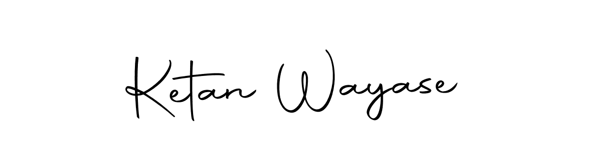 if you are searching for the best signature style for your name Ketan Wayase. so please give up your signature search. here we have designed multiple signature styles  using Autography-DOLnW. Ketan Wayase signature style 10 images and pictures png