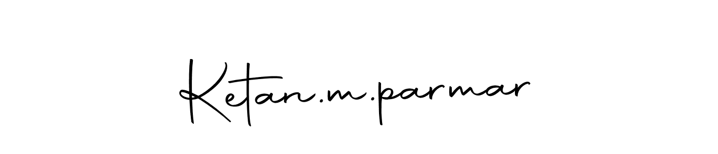 How to make Ketan.m.parmar signature? Autography-DOLnW is a professional autograph style. Create handwritten signature for Ketan.m.parmar name. Ketan.m.parmar signature style 10 images and pictures png