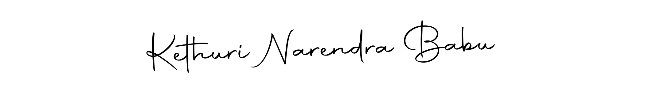 Kethuri Narendra Babu stylish signature style. Best Handwritten Sign (Autography-DOLnW) for my name. Handwritten Signature Collection Ideas for my name Kethuri Narendra Babu. Kethuri Narendra Babu signature style 10 images and pictures png