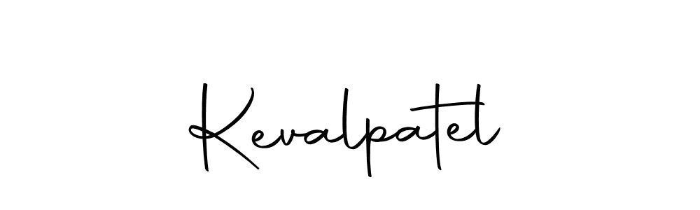 Use a signature maker to create a handwritten signature online. With this signature software, you can design (Autography-DOLnW) your own signature for name Kevalpatel. Kevalpatel signature style 10 images and pictures png