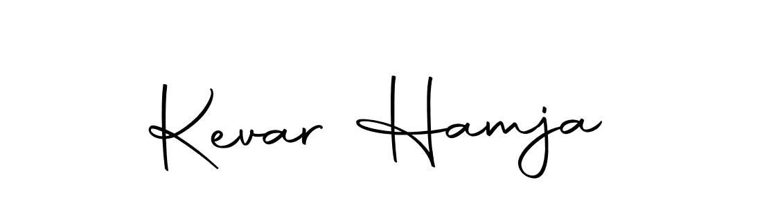 Use a signature maker to create a handwritten signature online. With this signature software, you can design (Autography-DOLnW) your own signature for name Kevar Hamja. Kevar Hamja signature style 10 images and pictures png